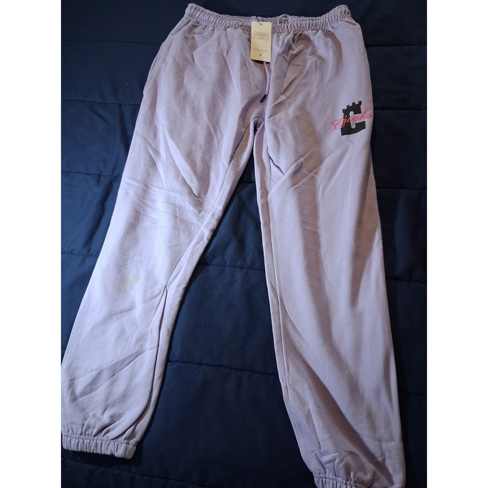 Crooks And Castles Joggers‎ XL New With Tags Lavender Drawstring Flaw